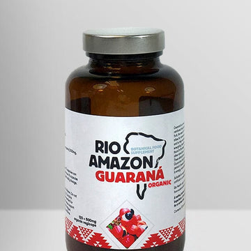 GoGo Guarana GoGo Organic Guaraná 500mg- 120 Capsules - Welzo