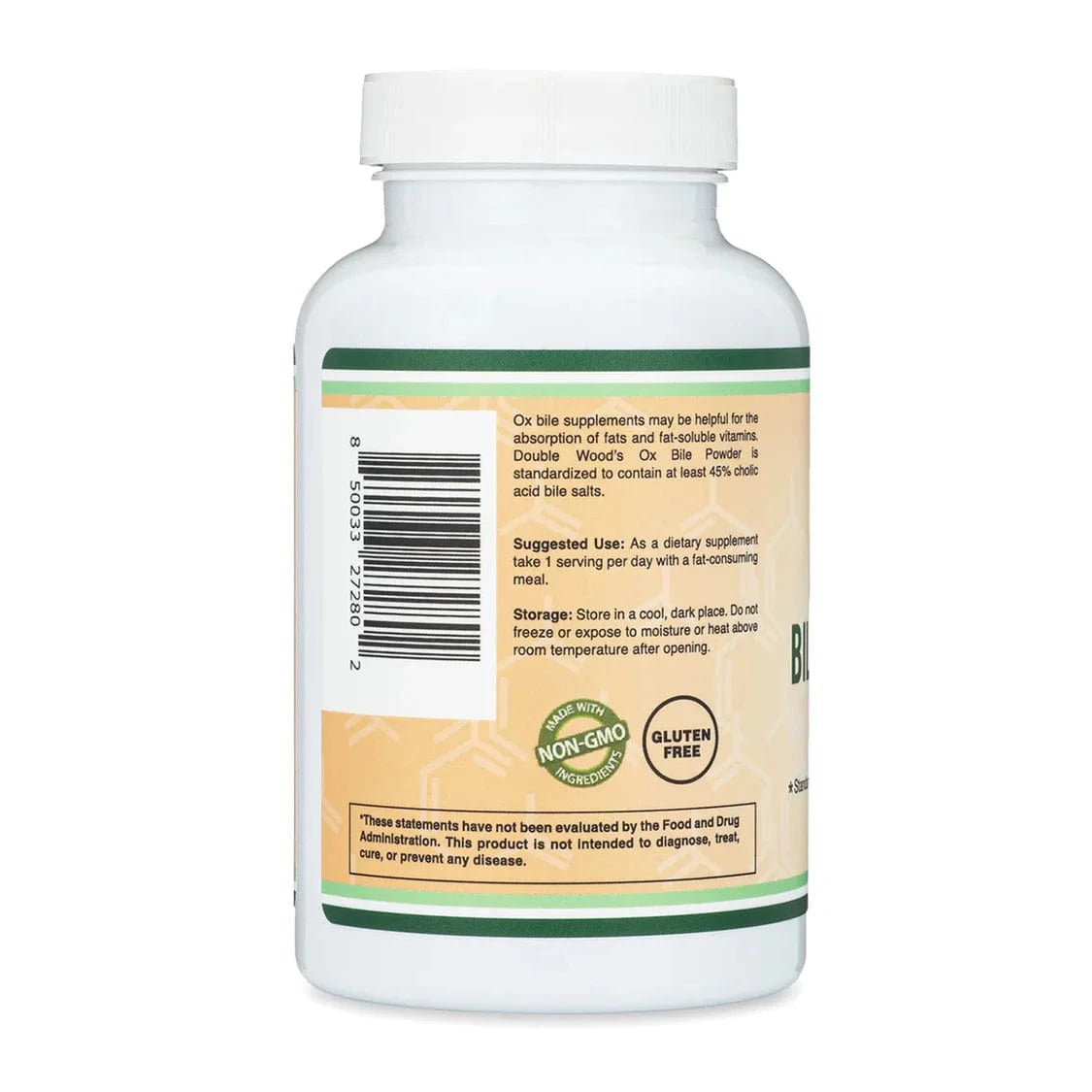 Podwójne sole kwasu żółciowego drewna - 120 x 500 mg kapsułek