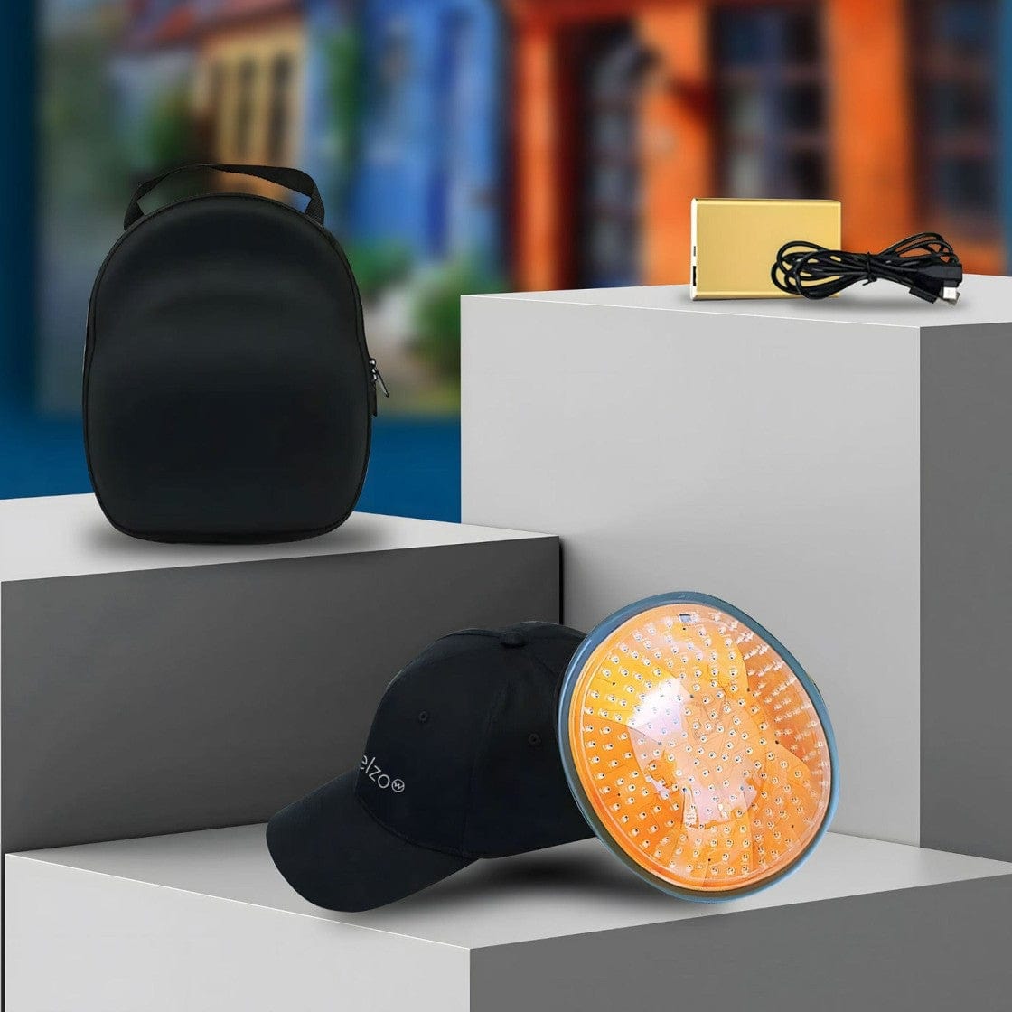 Κόκκινο φως υπέρυθρης καπέλο Welzo High Dosage Hair Growth θεραπεία