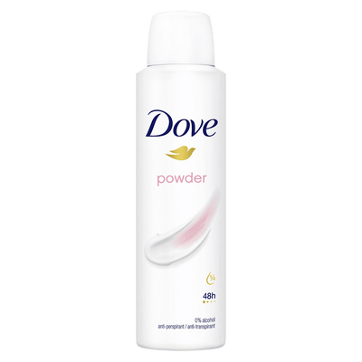 Dove Powder Antiperspirant Spray 150ml - welzo