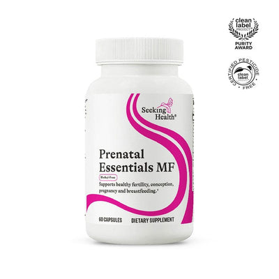 Prenatal Essentials (Methyl-Free) 60 Capsules - Seeking Health
