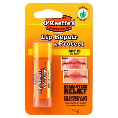 O'Keeffe's Lip Repair & Protect SPF 15 Lip Balm 4.2g - welzo