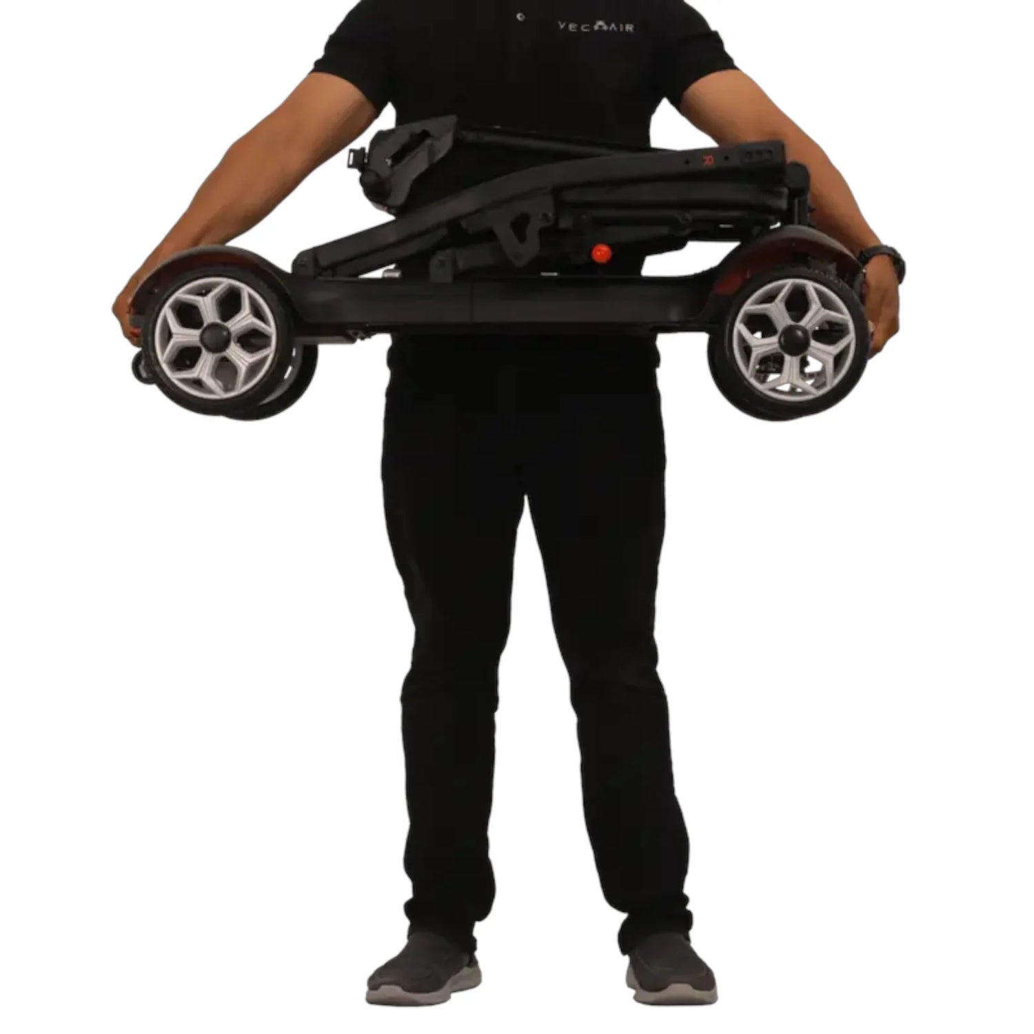 Welzo TrailFlex Duo klappbarer Offroad-Elektrorollstuhl