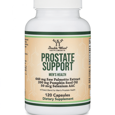 Double Wood Prostate Support Supplement - 120 capsules - Welzo