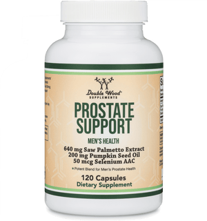 Double Wood Prostate Support Supplement - 120 capsules - Welzo