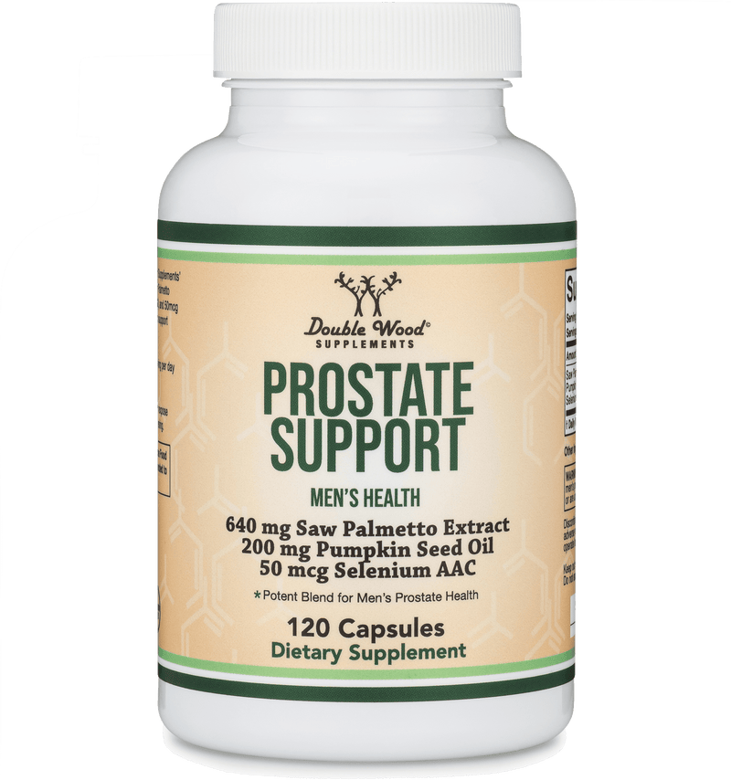 Double Wood Prostate Support Supplement - 120 capsules - Welzo