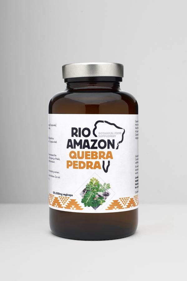 Rio Amazon Supplements Quebra Pedra (Chanca Piedra) 500mg- 120 Capsules - Welzo
