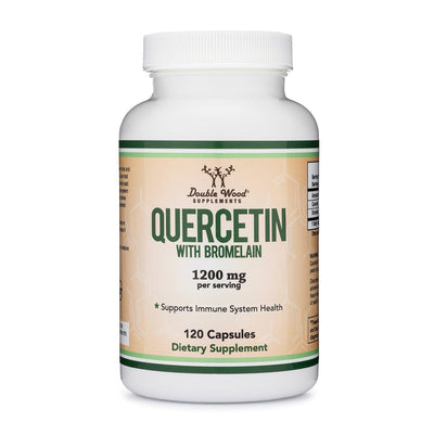 Double Wood Quercetin - 120 x 500 mg capsules - Welzo