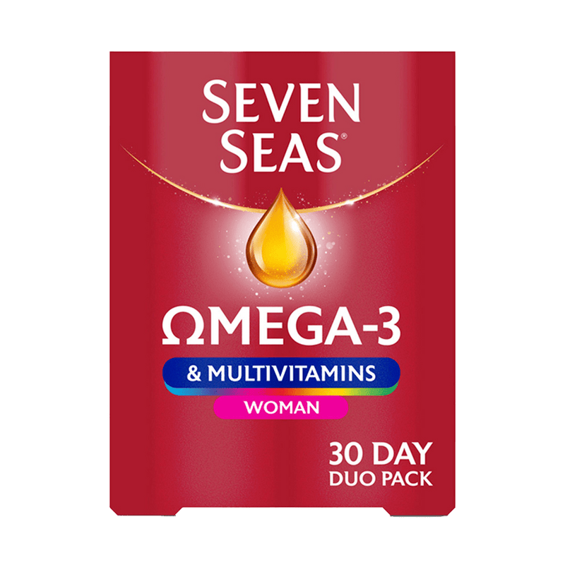 Seven Seas Omega 3 & Multivitamins Woman Pack of 30 Duo - welzo