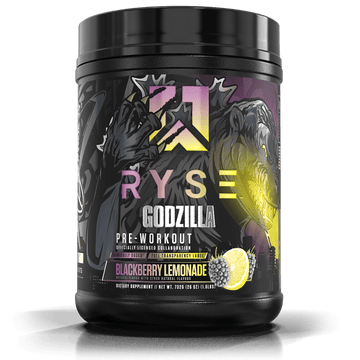 RYSE Godzilla Pre-Workout 792g Godzilla Blackberry Lemonade