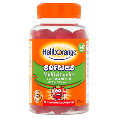 Haliborange Kids Multivitamin Strawberry Softies Pack of 60 - welzo
