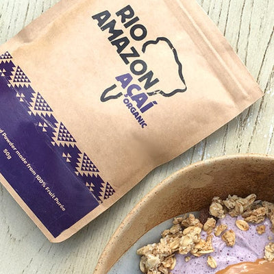 Rio Amazon Powders Organic Açaí Powder- 100g - Welzo