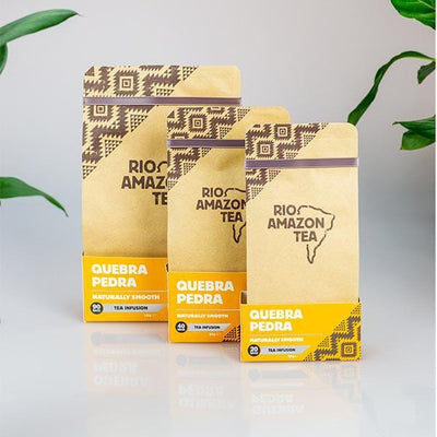 Rio Amazon Tea Quebra Pedra (Chanca Piedra) Teabags- 40 teabags - Welzo