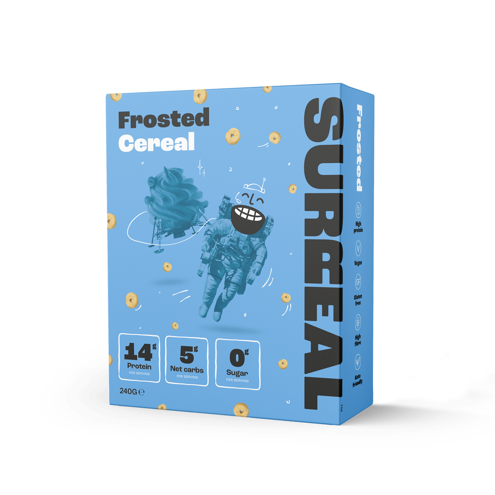 SURREAL Protein Cereal 240g Frosted