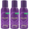 Benetton United Colors De Benetton Purple Deodorant Ladies Womens Body Spray for Her 150ml