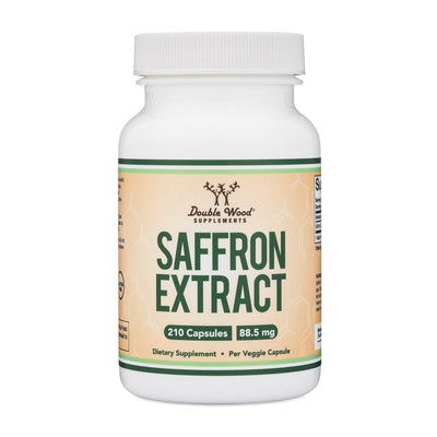 Double Wood Saffron Extract - 210 x 88.5 mg capsules - Welzo
