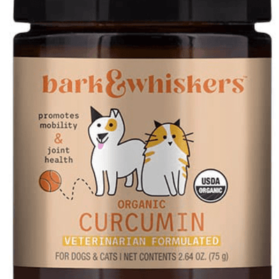 Bark & Whiskers, Organic Curcumin for Cats & Dogs, 75 g - Dr. Mercola