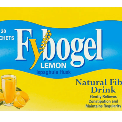 Fybogel Lemon Flavoured Laxative Sachets Pack of 30 x 2