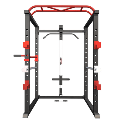 Power Cage Squat Rack ( Multi Function Gym with Cable Pulley System) Techno Gym Life Fit