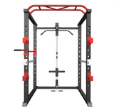 Power Cage Squat Rack (gymnase multi-fonctions avec système de poulie de câble) TECHNO Gym Life Fit