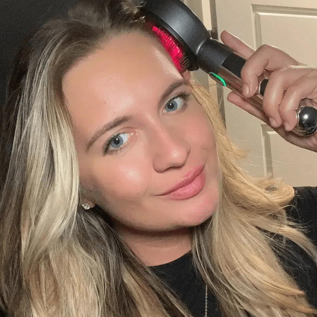 Welzo Red Light Hair Growth Brush Laser & Massager (V. 3.0)