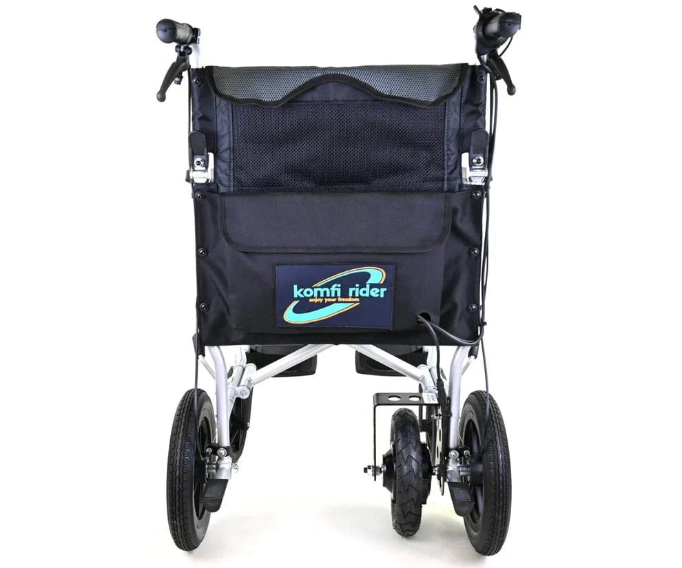 Power Push Sonic Controlled Electric Whearchair-ελαφρύ πτυσσόμενο με μπαταρία λιθίου, ταχύτητα 4mph, εύρος 10 μιλίων