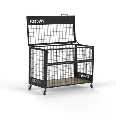 JORDAN Storage Cage, Black - Welzo