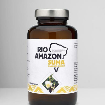 Rio Amazon Supplements Suma (Brazilian Ginseng/Pfaffia) 500mg- 120 Capsules - Welzo