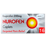 Nurofen 200mg Caplets Pack of 16 - welzo