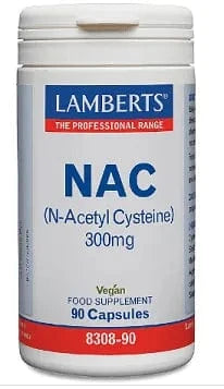 N -acetylcysteïne (NAC) 600 mg 60 Caps - Lamberts