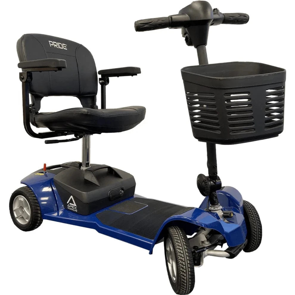 Apex Alumalite Plus 4 mph Mobility Scooter – Ultra Lightweight, Lithium Battery, 11.5–28 Mile Range