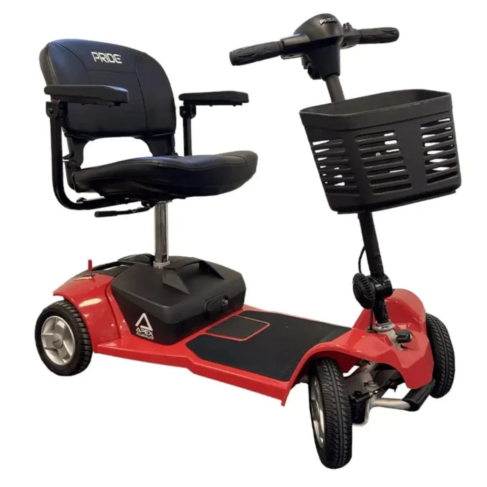 Apex Alumalite Plus 4 mph Mobility Scooter – Ultra Lightweight, Lithium Battery, 11.5–28 Mile Range