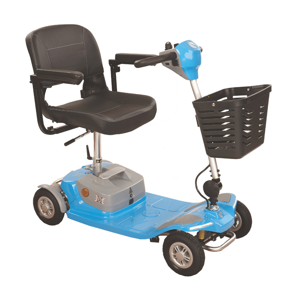 Lightweight 4mph Mobility Scooter – Rascal Luxe with Suspension & Lithium Battery