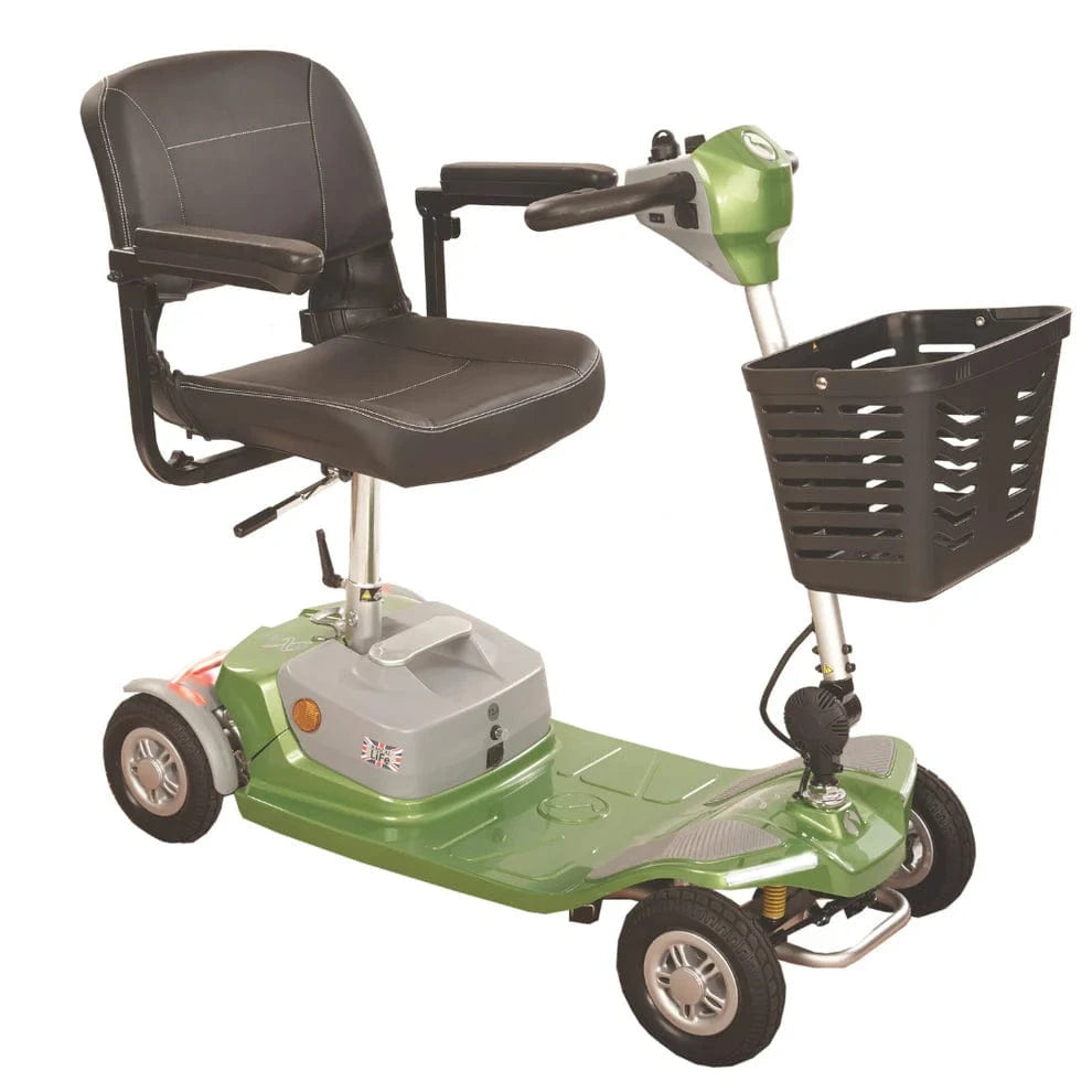 Lightweight 4mph Mobility Scooter – Rascal Luxe with Suspension & Lithium Battery