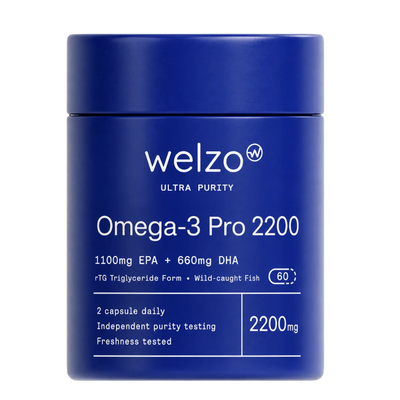 Omega-3 Pro 2200 - Welzo Ultra Purity