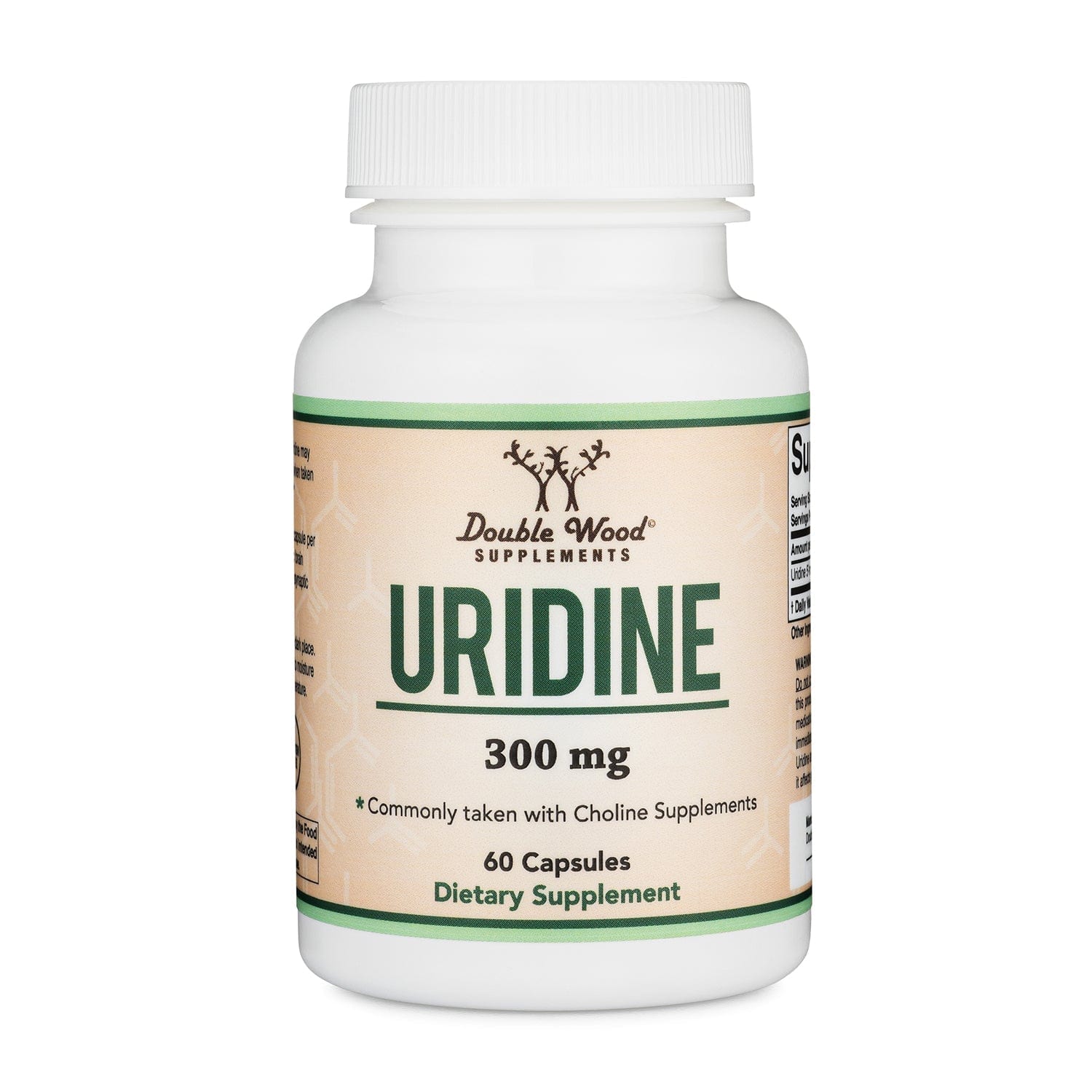 Double Wood Uridine Monophosphate - 60 x 300 mg capsules - Welzo