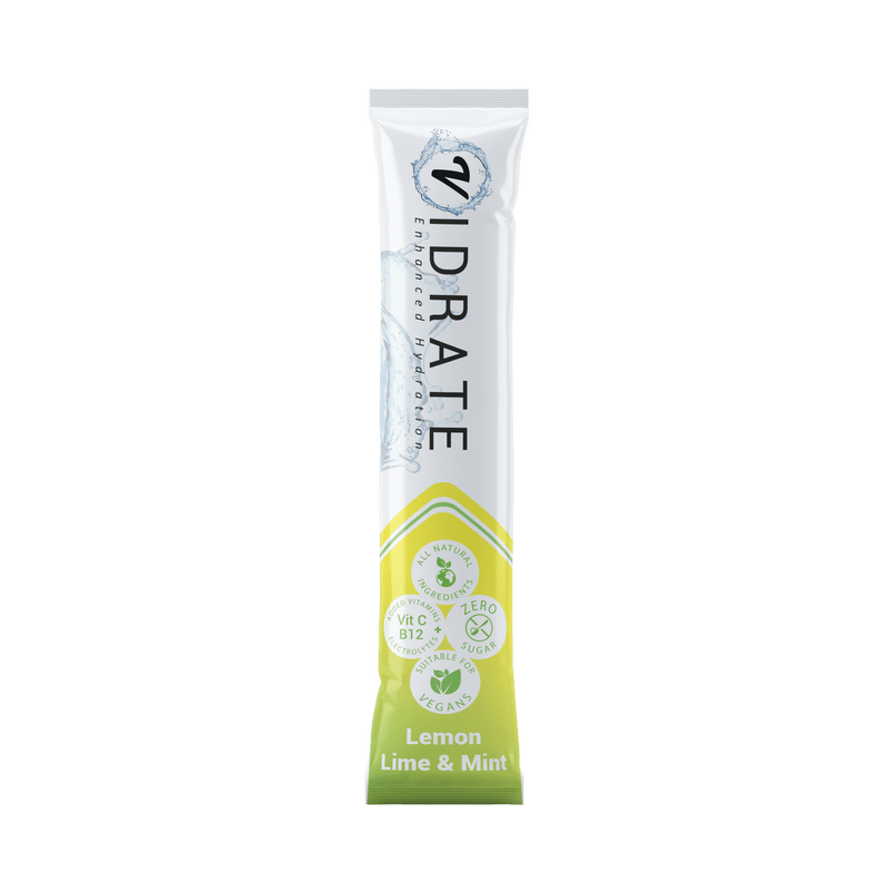 Vidrate Hydration Powder 10x3g Lemon Lime & Mint