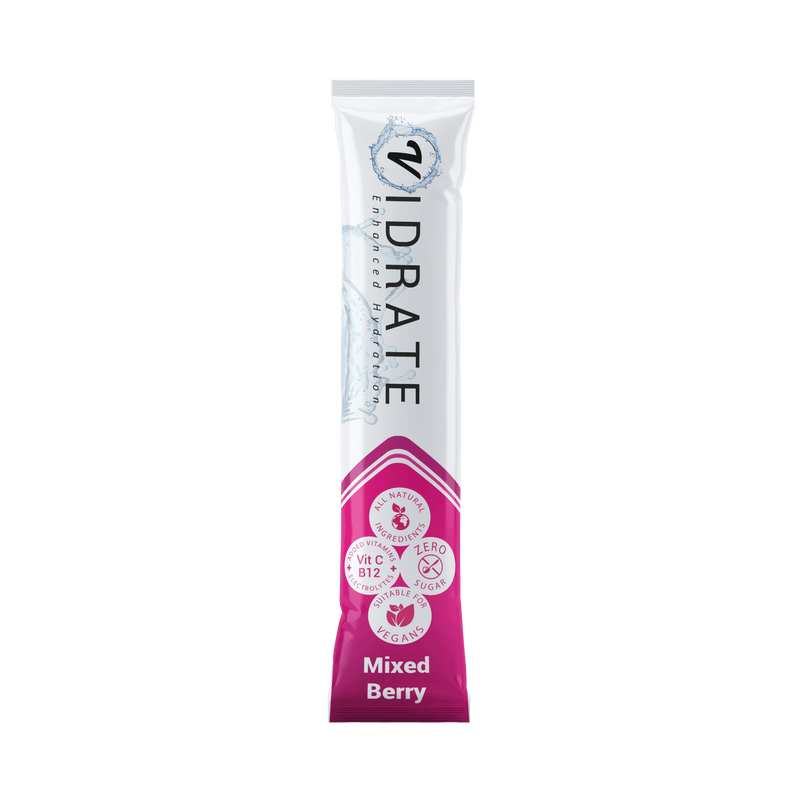 Vidrate Hydration Powder 10x3g Mixed Berry