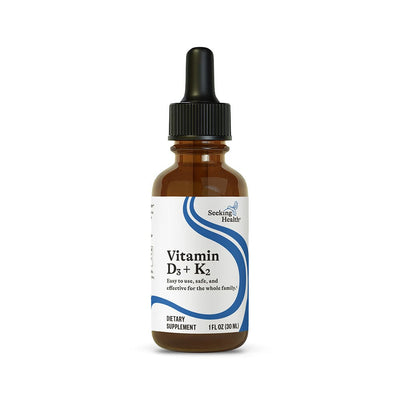 Optimal Vitamin D3 + K2 Drops (30ml) - Seeking Health