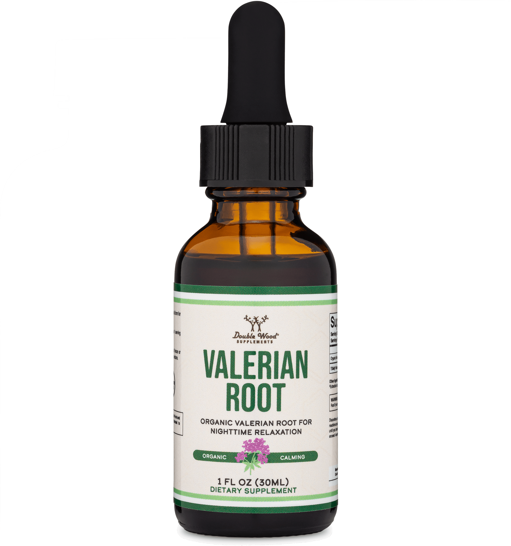 Double Wood Valerian Root Drops - 30 x 1 fl oz servings - Welzo