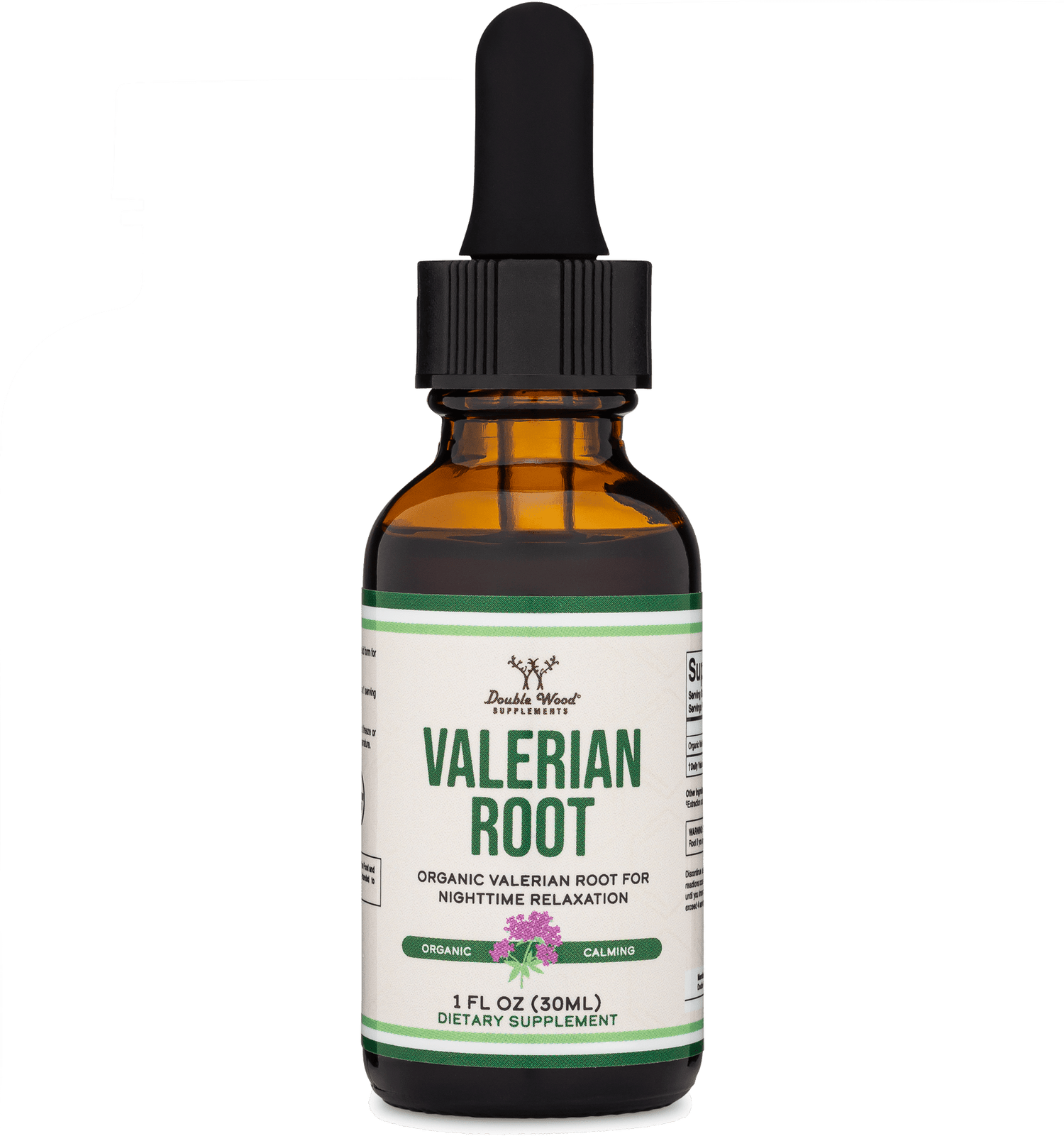 Double Wood Valerian Root Drops - 30 x 1 fl oz servings - Welzo