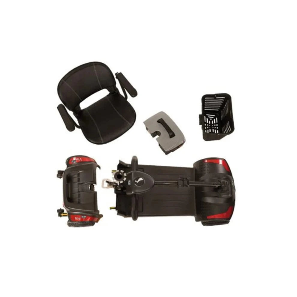 Vie Life 4 mph mobility skútr-lehký lithium, boot-připraven, rozsah 11,9 mil