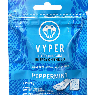 VYPER Caffeine Gum 12x14g Peppermint
