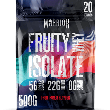 Warrior Fruity Whey Isolate 375g Sour Apple
