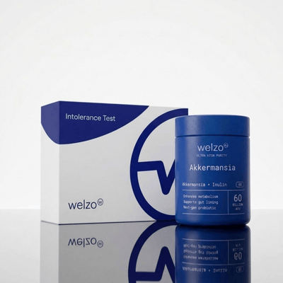 Welzo Gut Health Reset-bundel - Voedselintolerantietest + Akkermansia