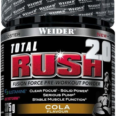 Weider Total Rush 2.0, Cola - 375 grams