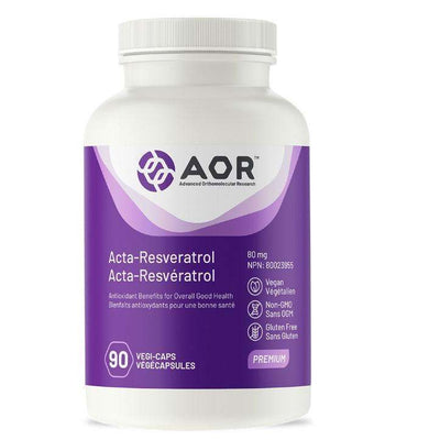 Acta-Resveratrol - 90 Capsules - AOR - welzo