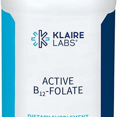 Active B12/B-12 Folate, 60 tablets - Klaire Labs - welzo