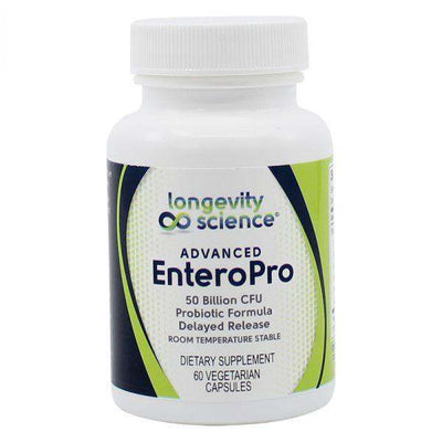Advanced EnteroPro Probiotic - 60 Caps - Longevity Science - welzo