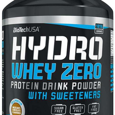 BioTechUSA Hydro Whey Zero, Chocolate - 1816 grams